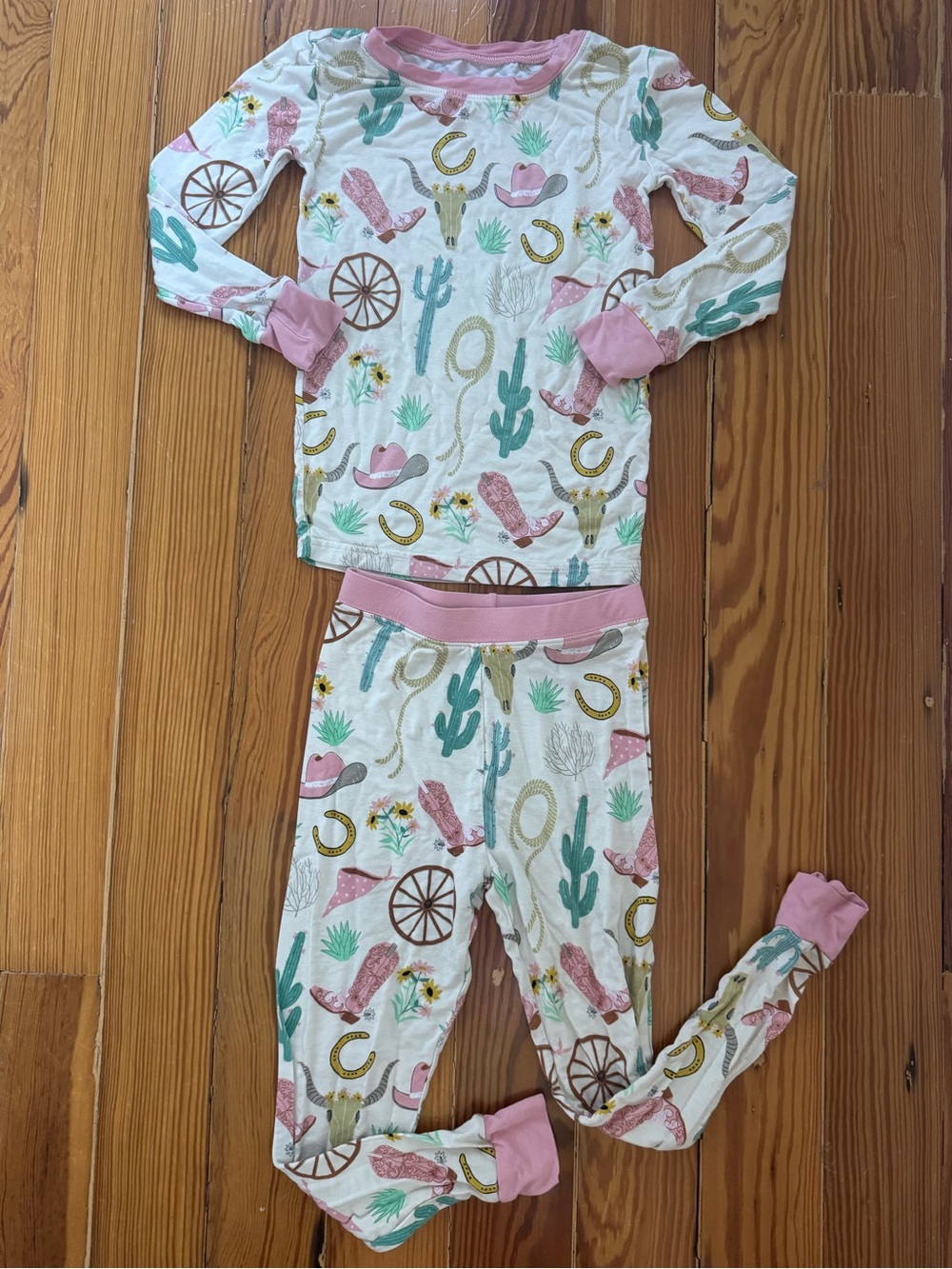 Little Sleepies Ready to Rodeo PJs - Picture 3 of 6